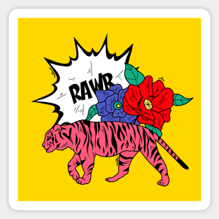 Rawr Sticker